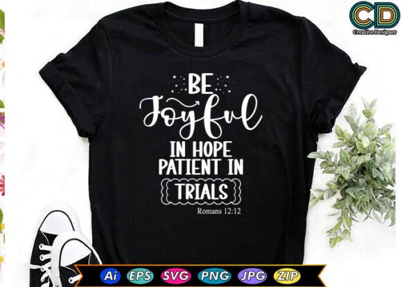 Be Joyful in Hope, Patient in Trials Embroidery Design Review