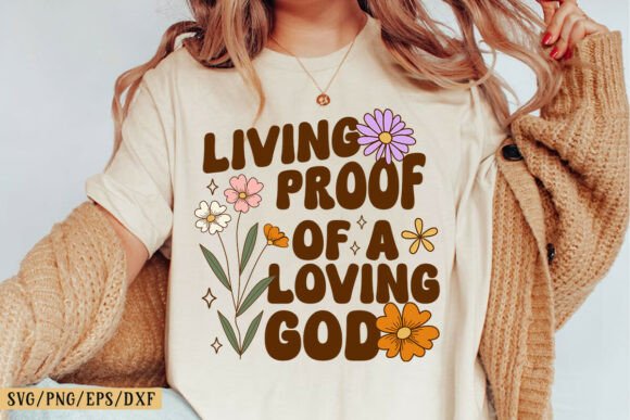 Living Proof of a Loving God Retro Png Review