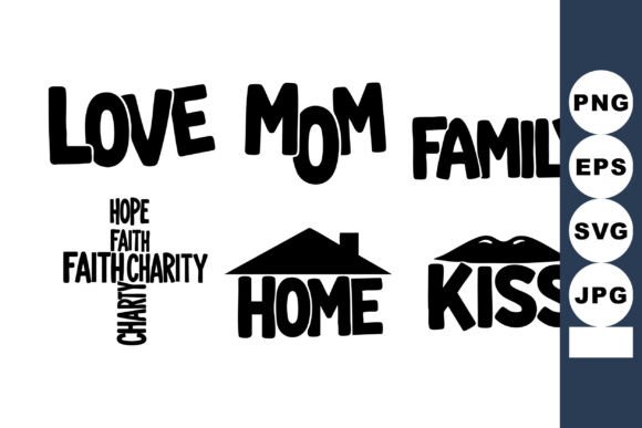 Love Mom Family Home Typography Review for Real Embroidery Projects