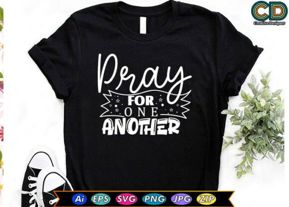 PRAY for ONE ANOTHER Christian T-shirt Design Review